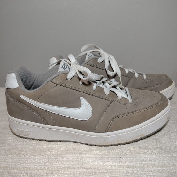Nike Men's Sneakers Size 8.5 Gray White Retro Low Top Skate Style Casual Vintage - Picture 1 of 13